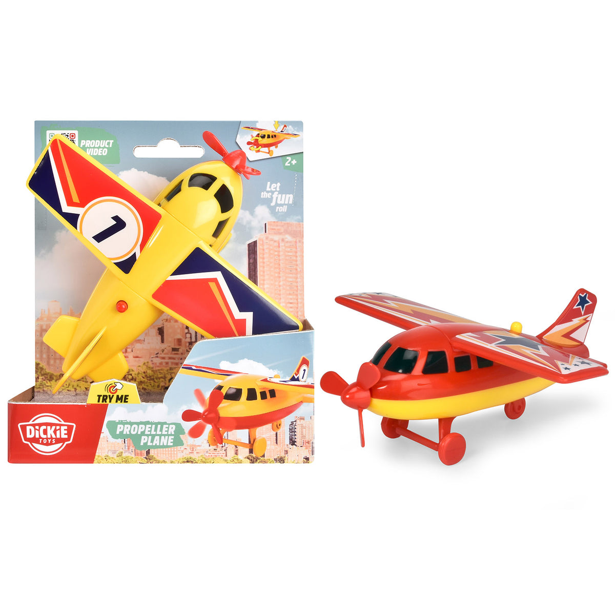 Propeller plane, 2-asst.