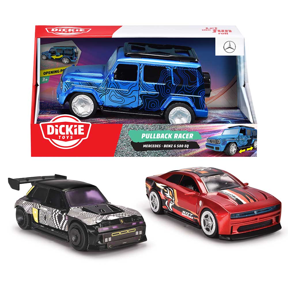 Pullback Racer, 3-asst.