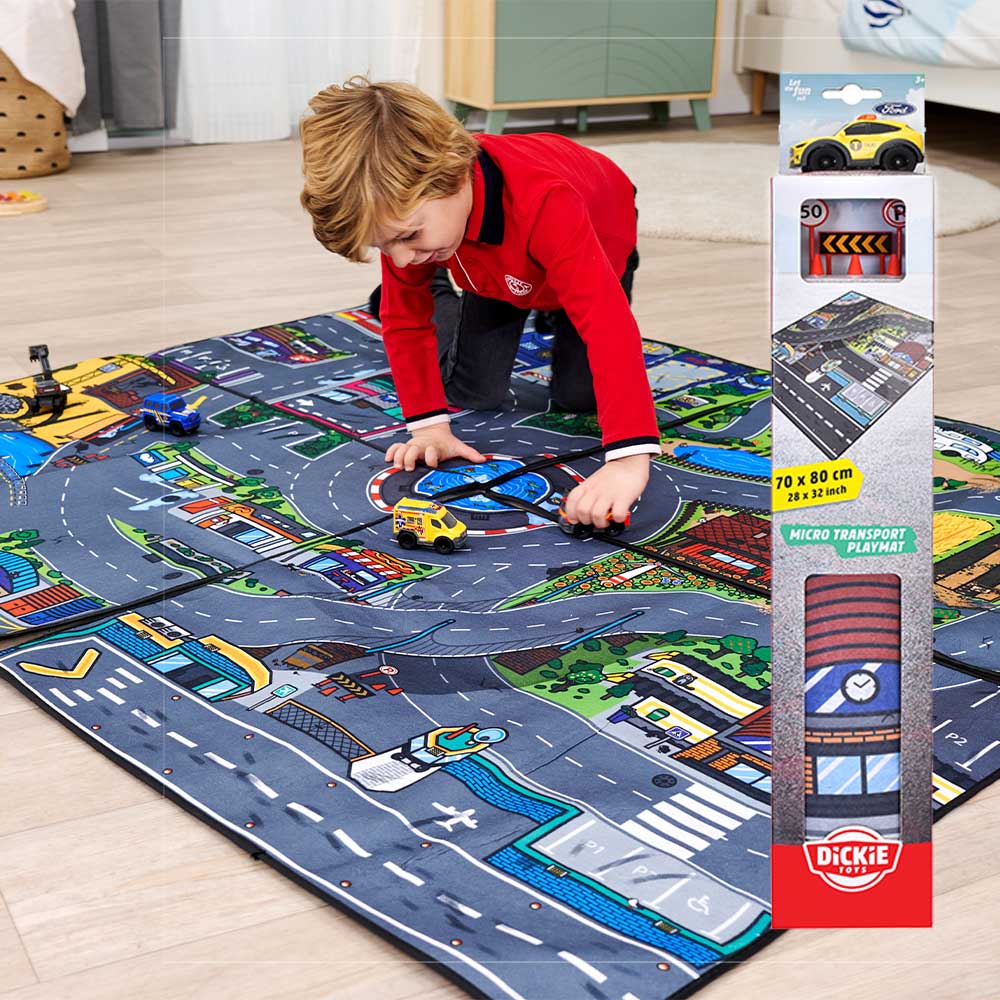 Micro World Playmat, 4-asst.