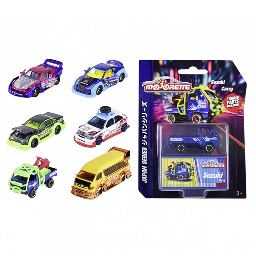 Japan Series Deluxe Cars, 6-asst.