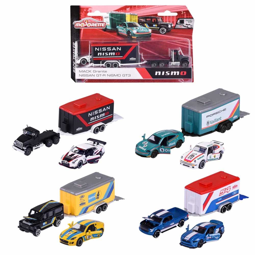 Race Trailer, 4-asst.