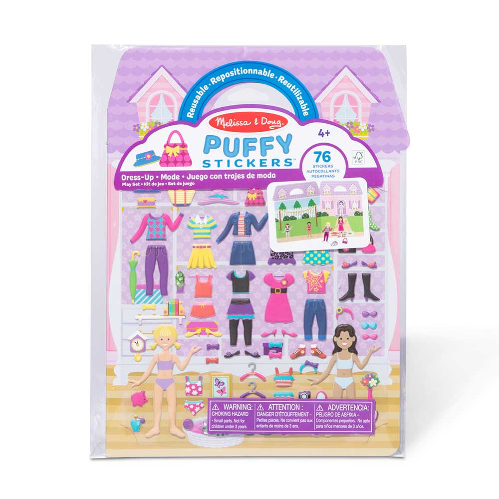 Puffy Sticker Play Set - Dress-Up