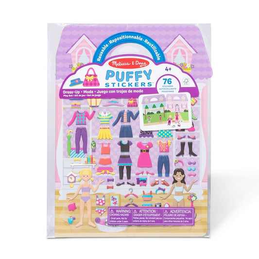 Puffy Sticker Play Set - Dress-Up