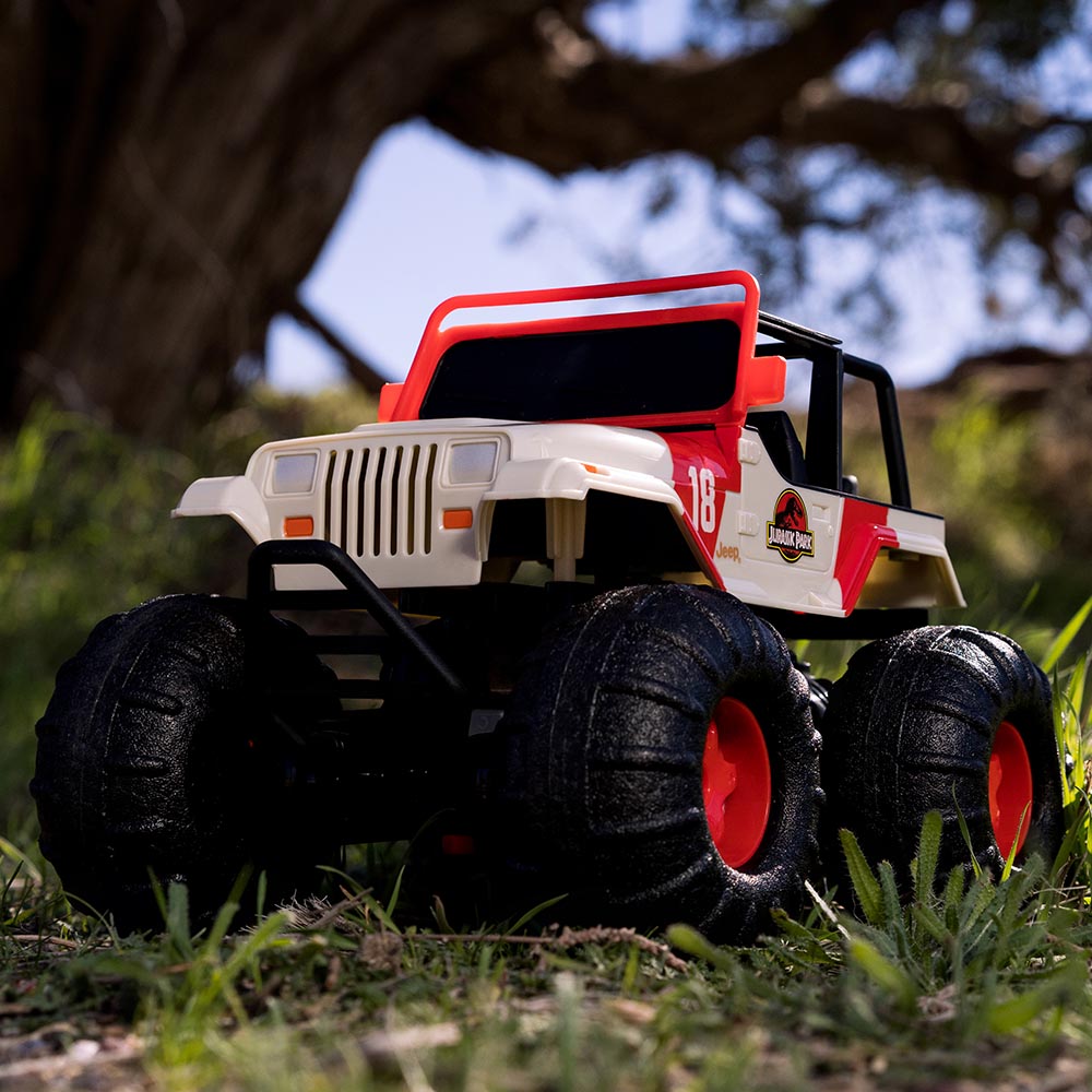 Jada - Jurassic Park RC Sea and Land Jeep 1:16