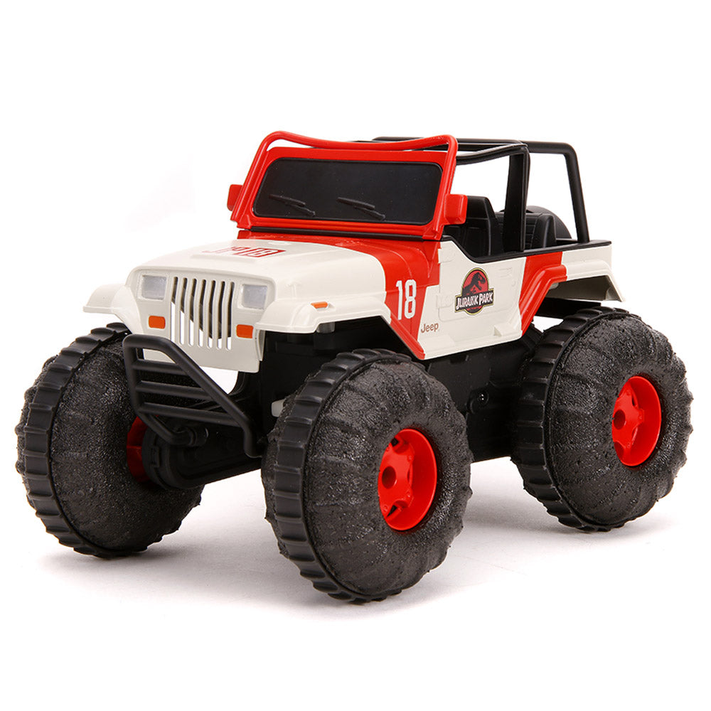Jada - Jurassic Park RC Sea and Land Jeep 1:16