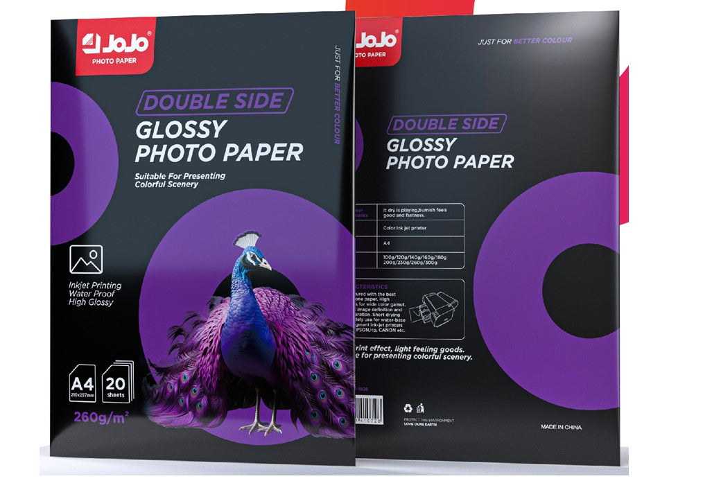 A4 GLOSSY PHOTO PAPER (260GX20SHEETS) JB-1028