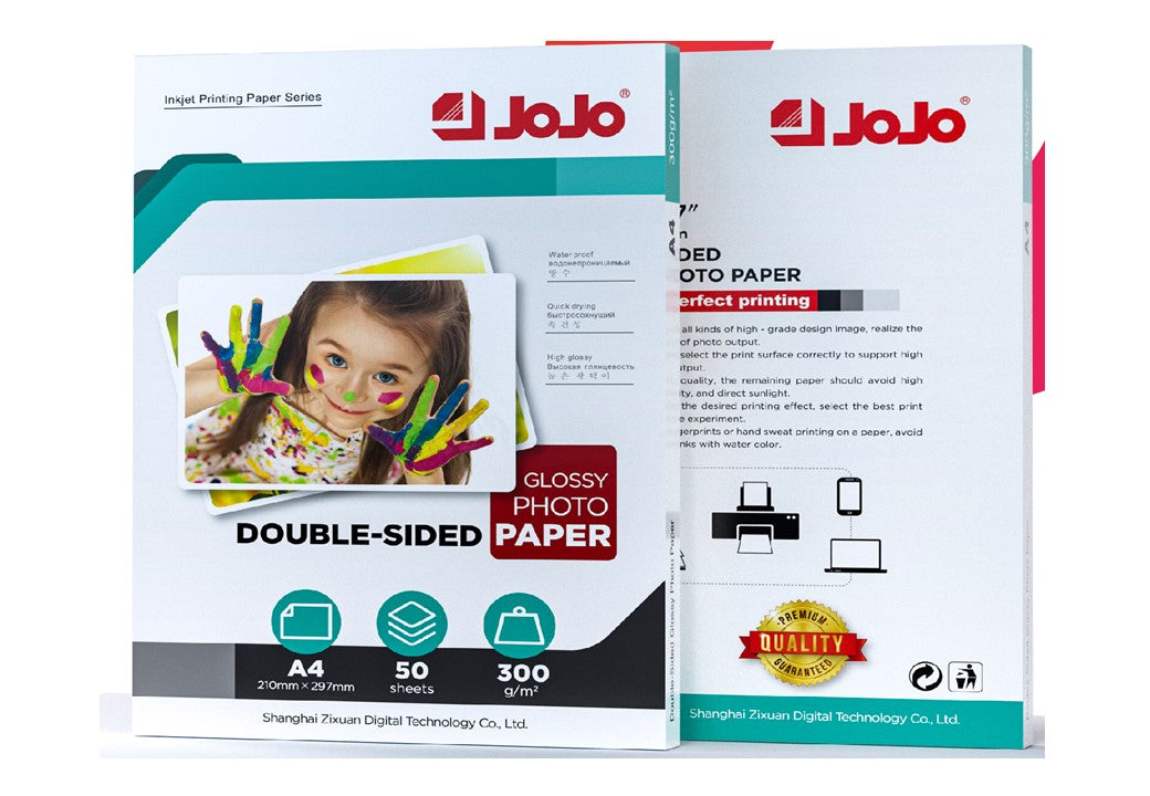 A4 DOUBLE SIDE PHOTO PAPER (300X50SHEETS) JB-3001