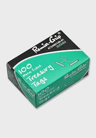 MAHA TREASURE TAGS TINNED STEEL 6"8"10"12"
