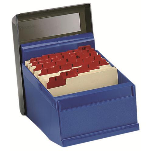REXEL DELUXE INDEX BOX 8"X5"