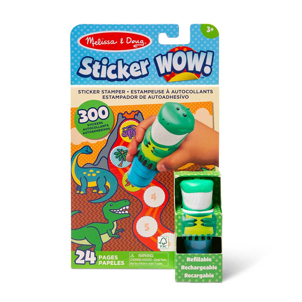 Sticker WOW! Sticker Stamper & Activity Pad - Dinosaur