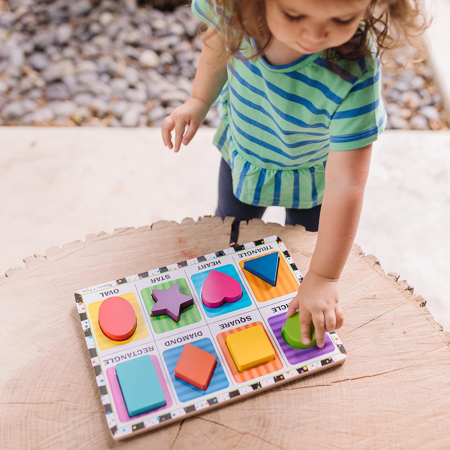 Shapes Chunky Puzzle - 8 Pieces