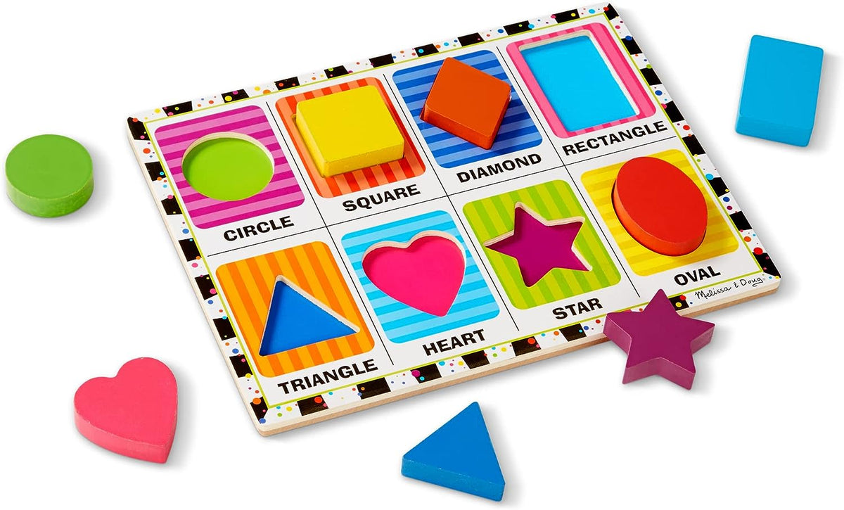 Shapes Chunky Puzzle - 8 Pieces
