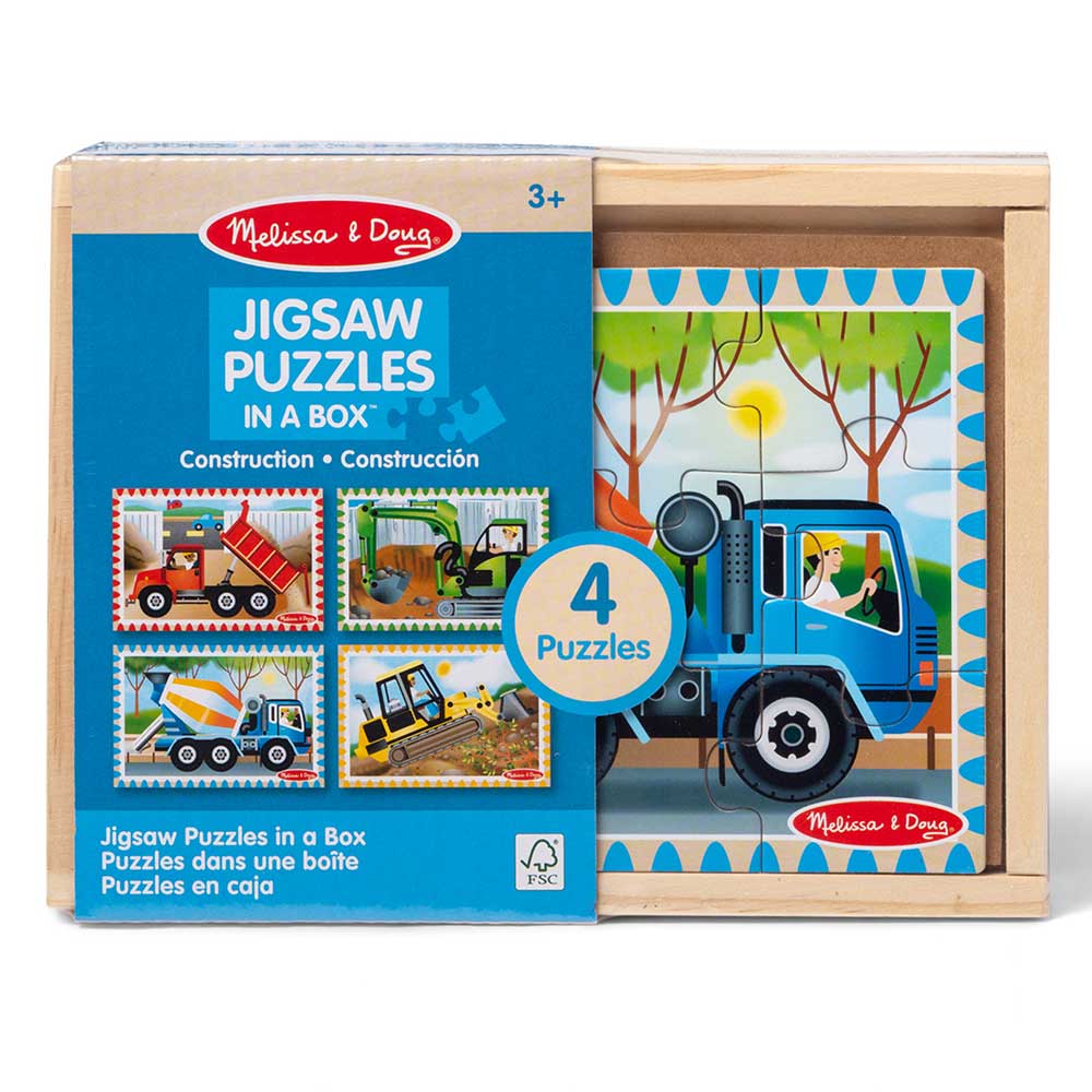 Construction Puzzles in a Box