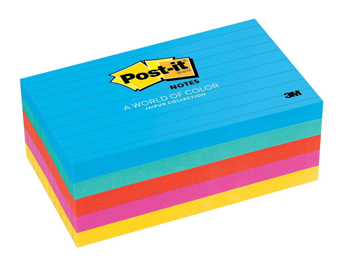 Post-it Ultra Colors 3" X 5" 655-5UC