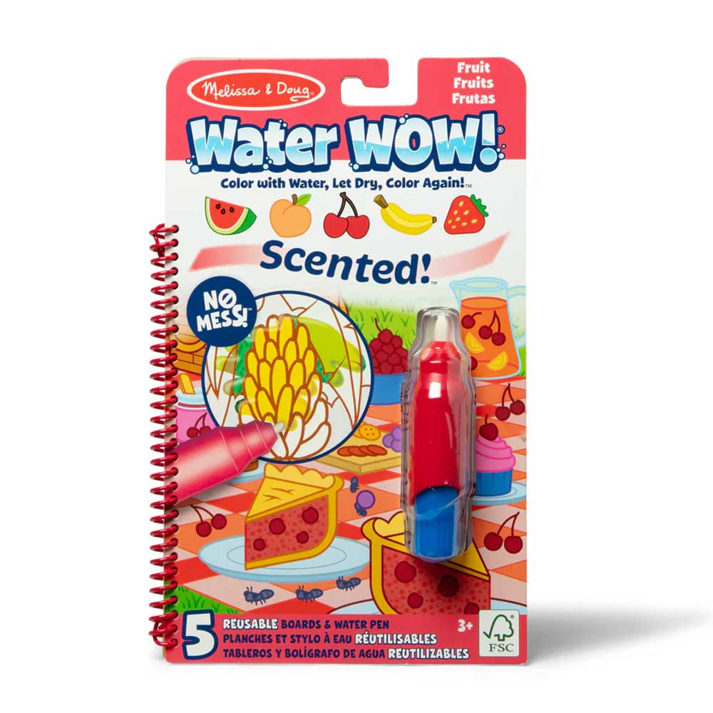 Melissa and Doug Scented Water WOW! Bundle (Fruit & Treats)