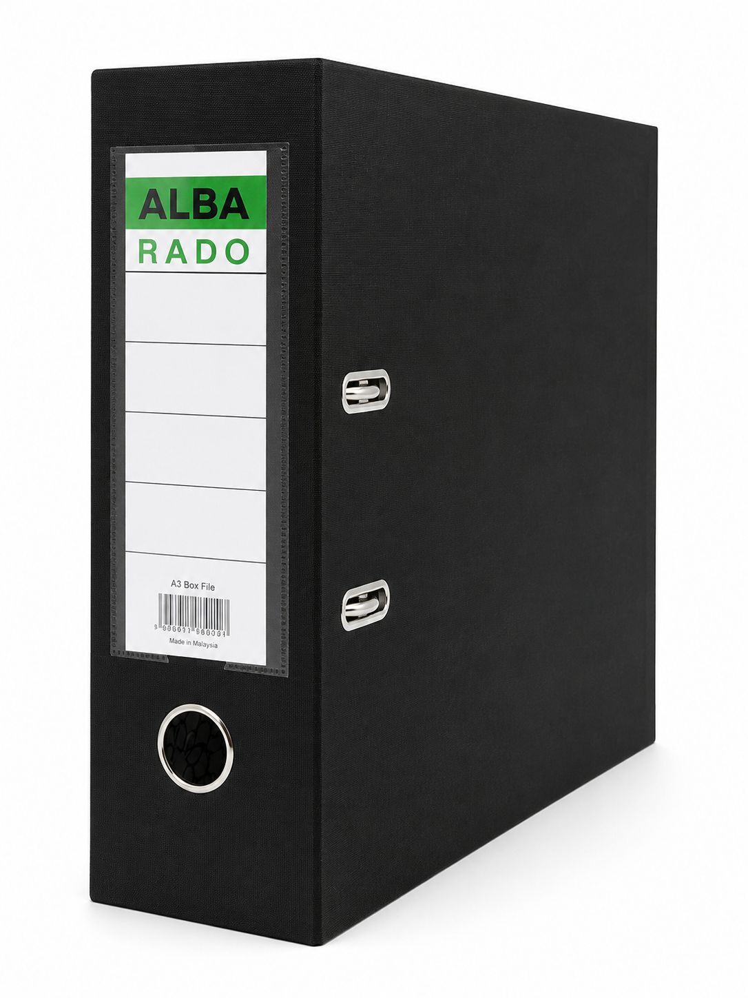 Alba Rado A3 Box File – Black