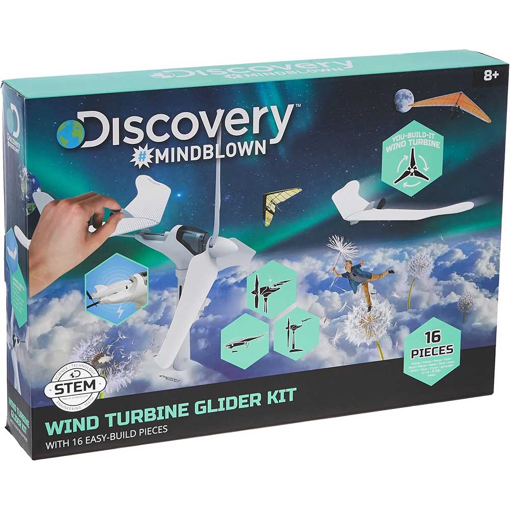 KIDS DIY WIND TURBINE GLIDER KIT