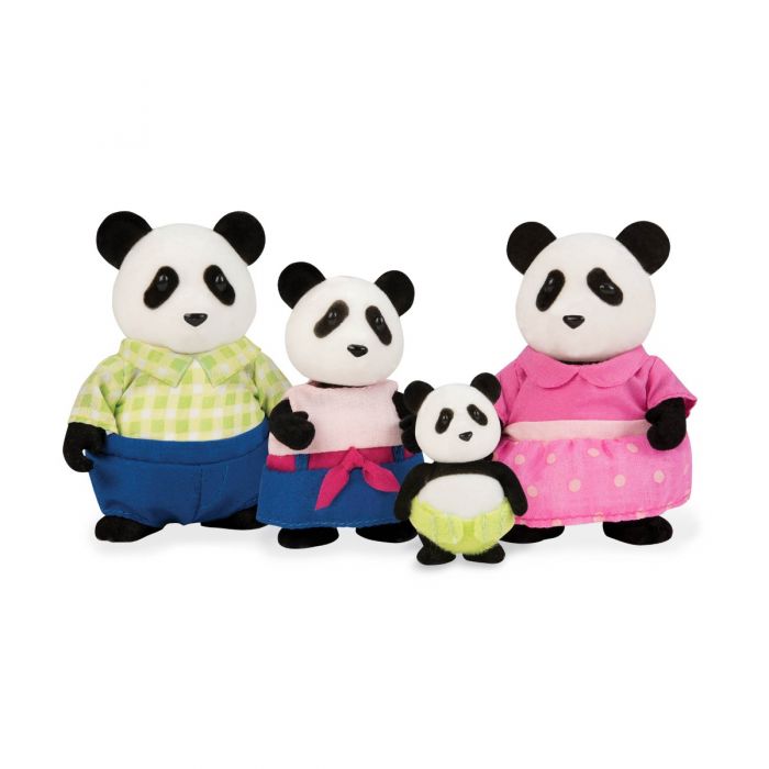 Li'L Woodzeez Panda Family