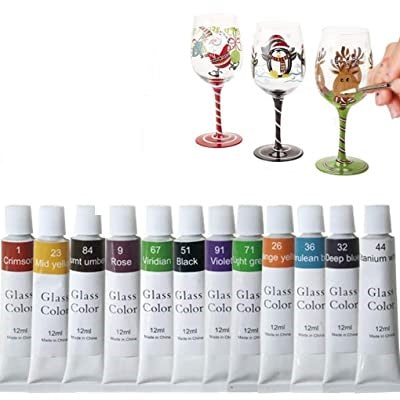 Glass Colors Set Of 12