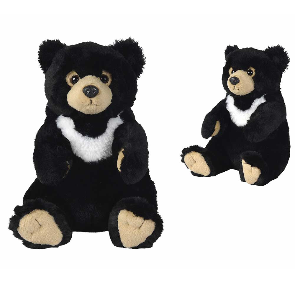 Black Bear Plush 25cm (ht&sh)