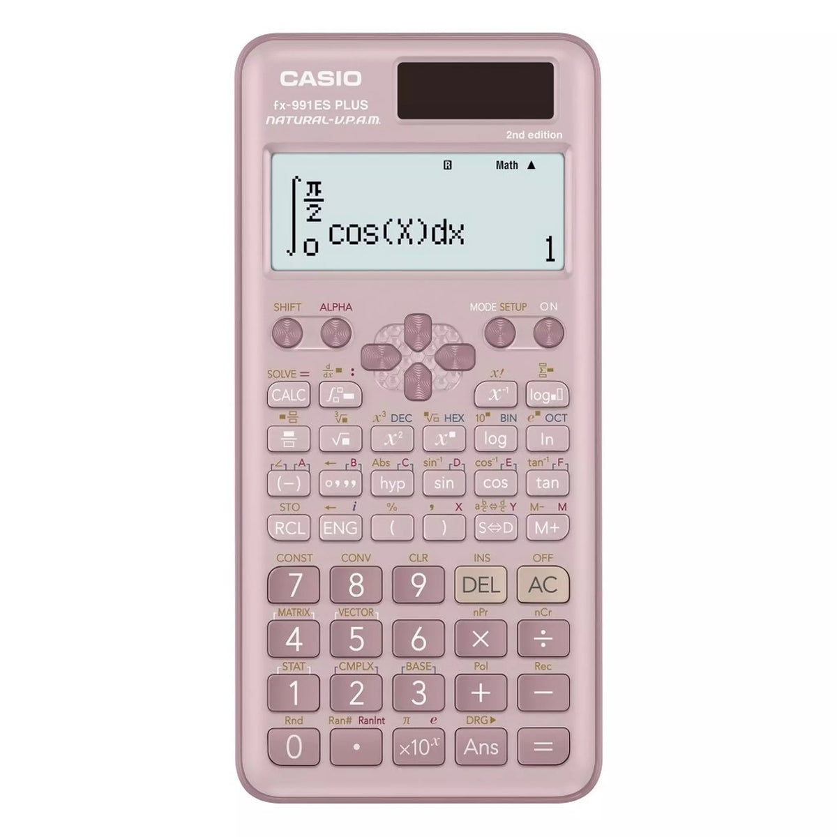 Casio Scientific Calculators Non Programmable 10 + 2 digits 417 Functions FX 991ESPLUS2 - Pink