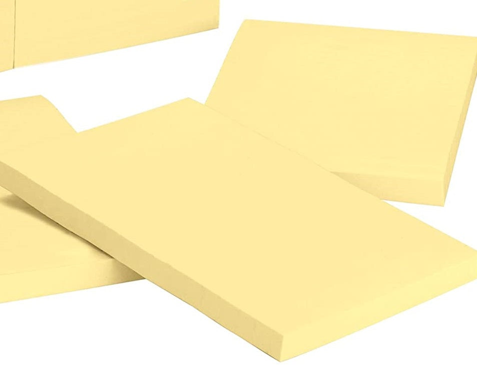 STICK ON NOTE 4X6 PLAIN Self Adhesive &amp; Removable A6-Y