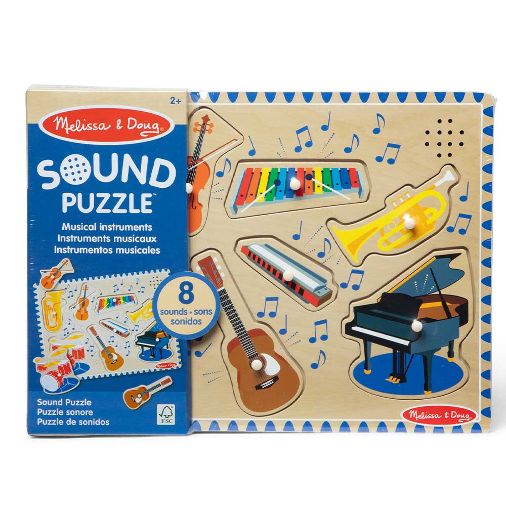Musical Instruments Sound Puzzle