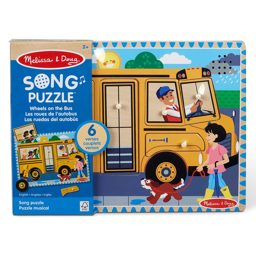 The Wheels on the Bus Sound Puzzle
