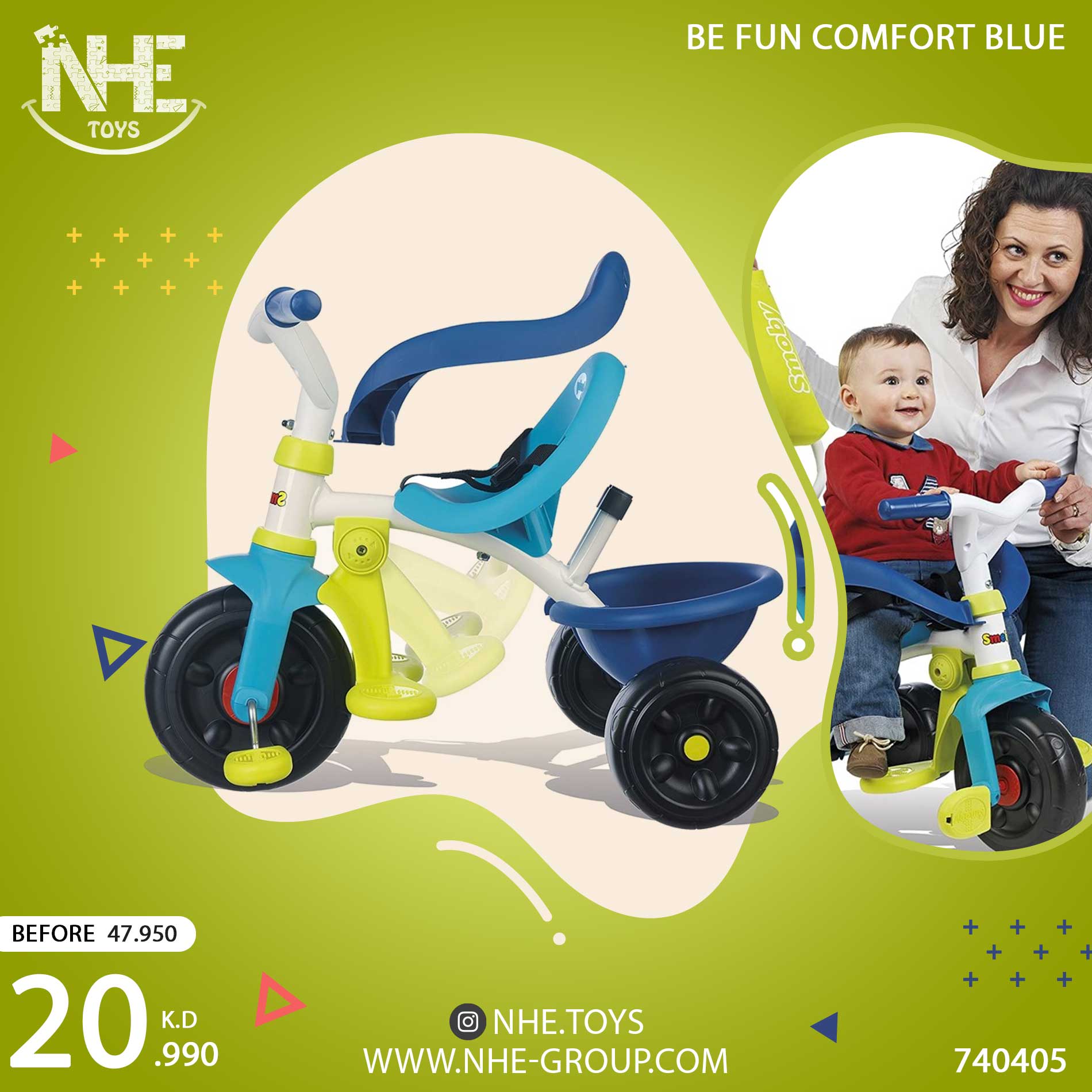 BE FUN COMFORT BLUE