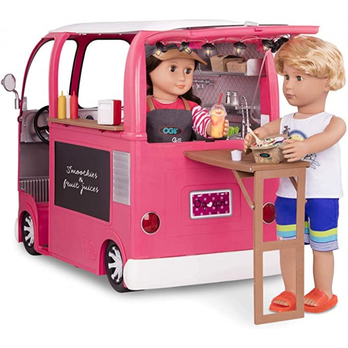 Our Generation Grill to Go Food Truck Pink