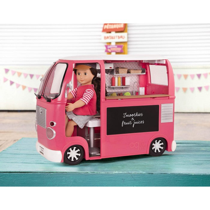 Our Generation Grill to Go Food Truck Pink