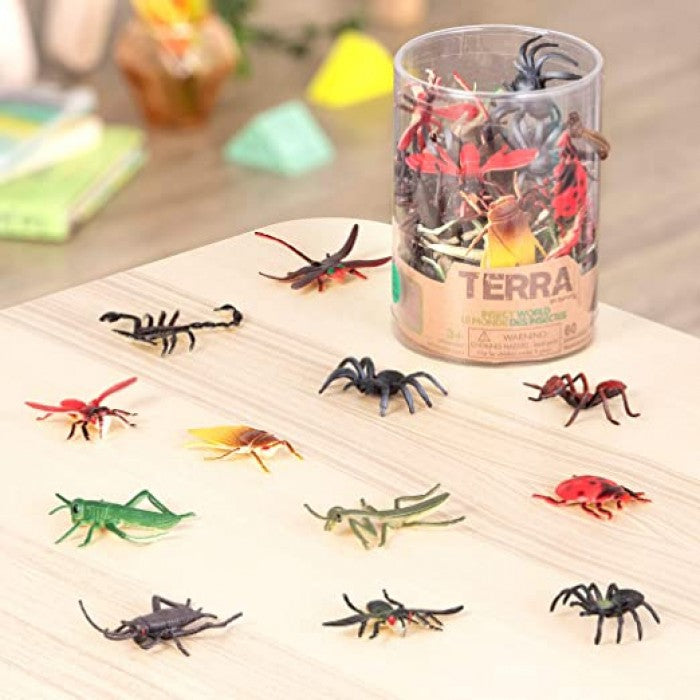 Terra Assorted Miniature Insects (60 pc)