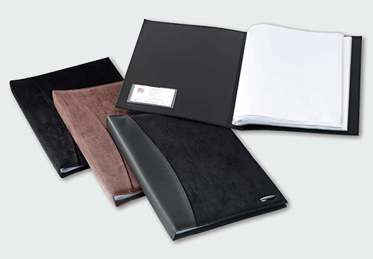 REXEL DISPLAY BOOK SUEDE 2101188/2101189