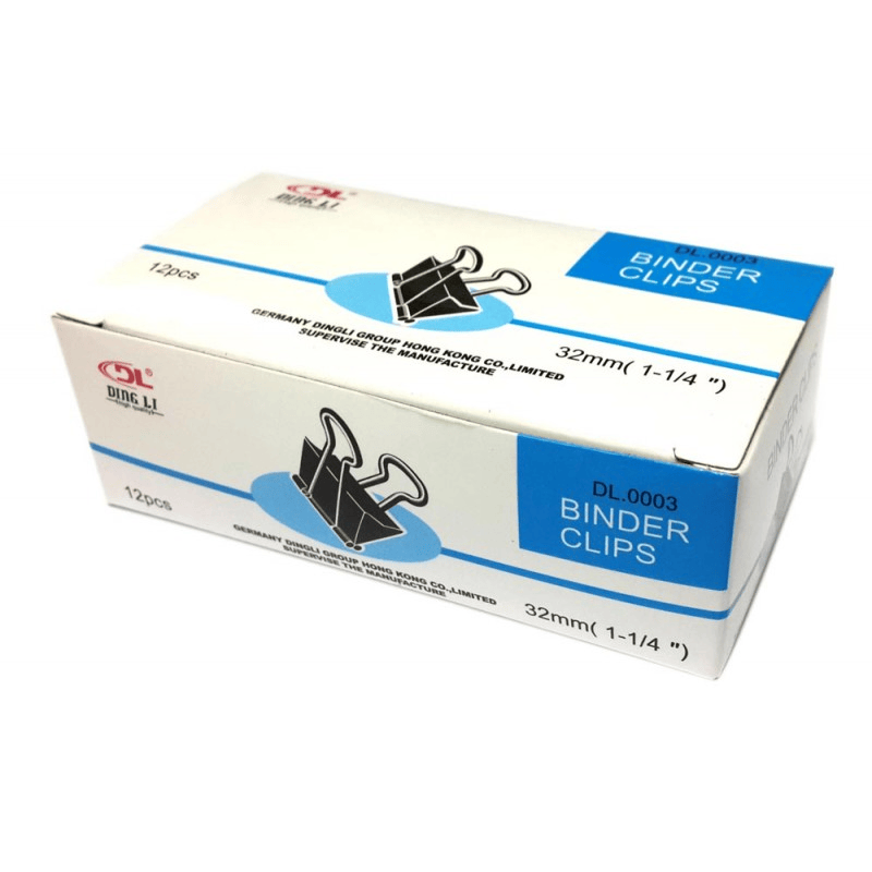 DINGLI BINDER CLIP 25MM DL0004