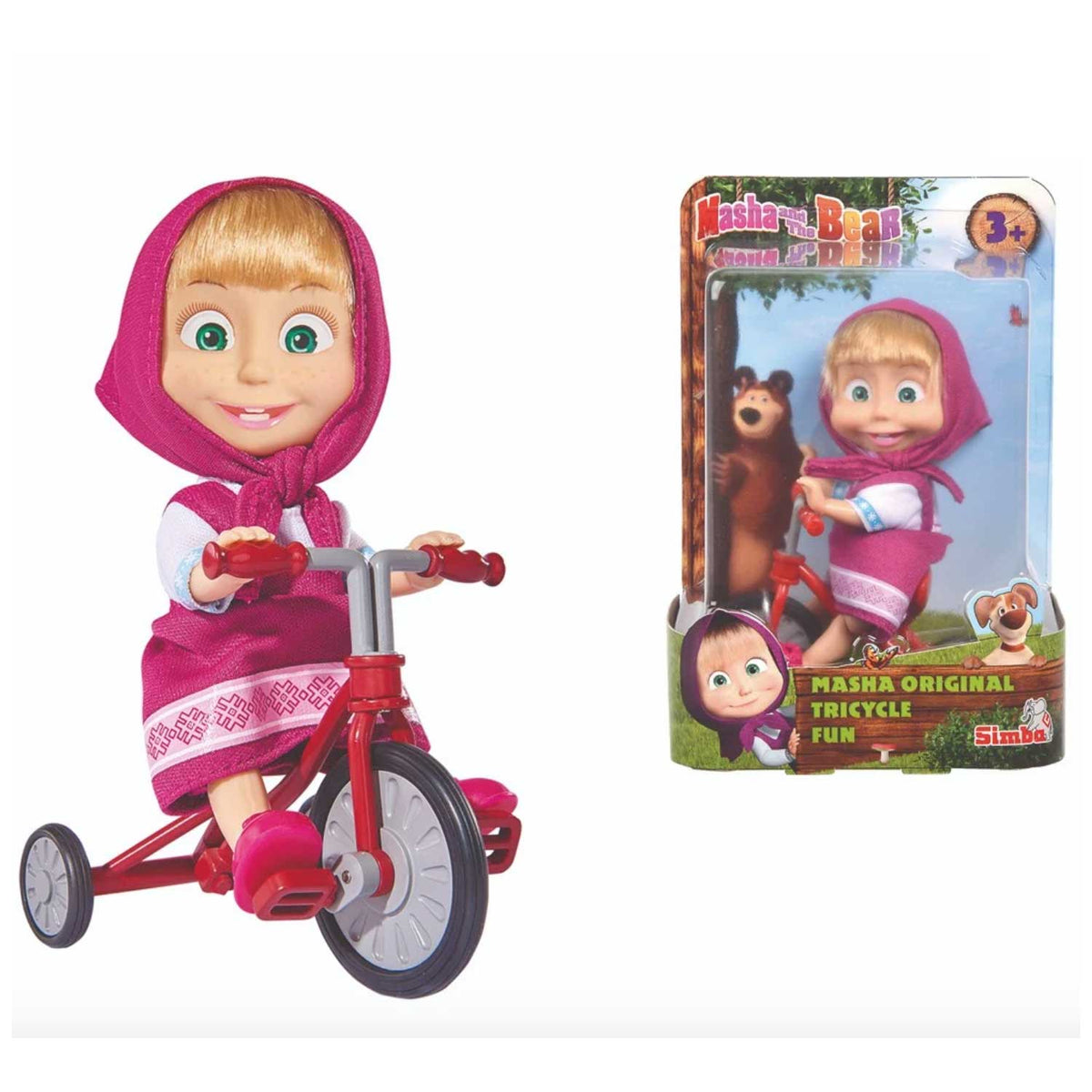 SIMBA - MASHA ORIGINAL TRICYCLE FUN