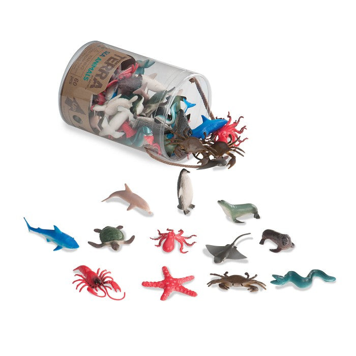 Terra Assorted Miniature Sea Animals (60 pc)