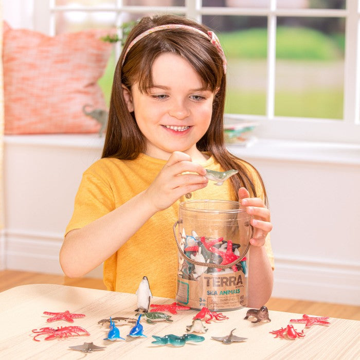 Terra Assorted Miniature Sea Animals (60 pc)