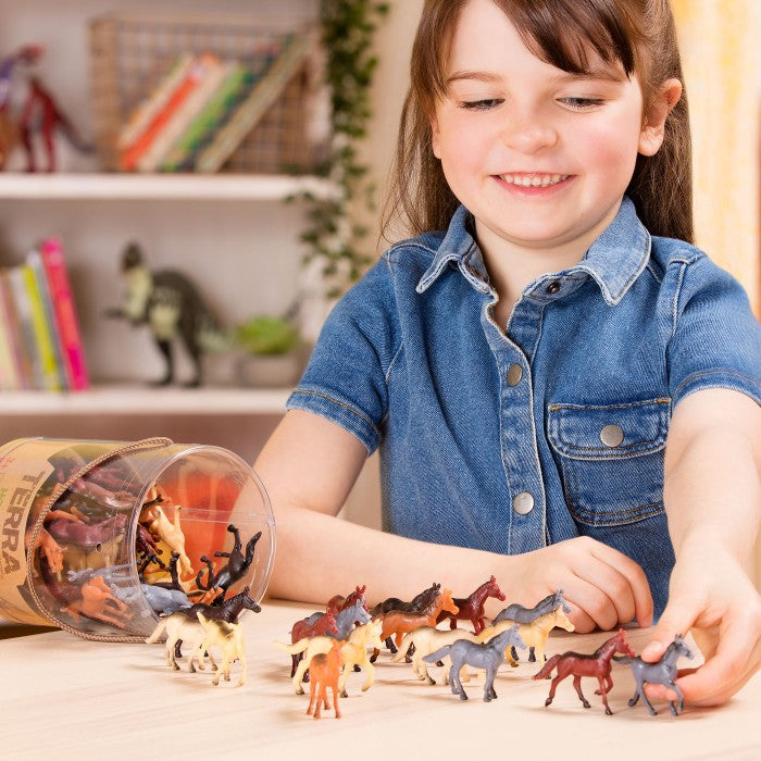 Terra Assorted Miniature Horses (60 pc)