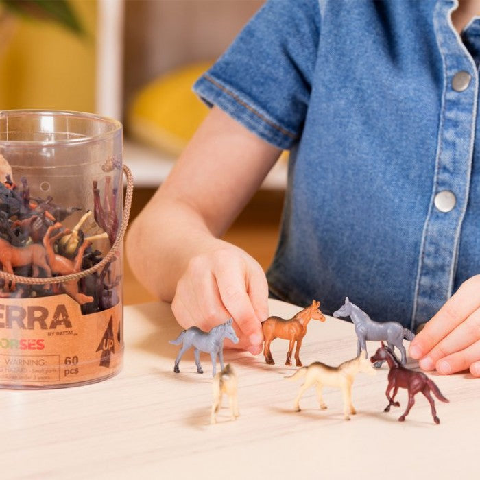 Terra Assorted Miniature Horses (60 pc)