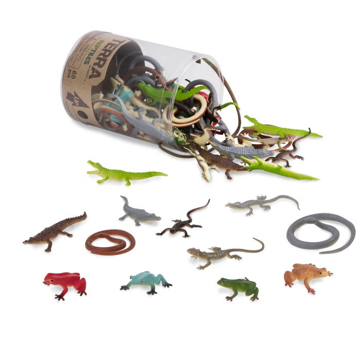 Terra Assorted Miniature Reptiles (60 pc)