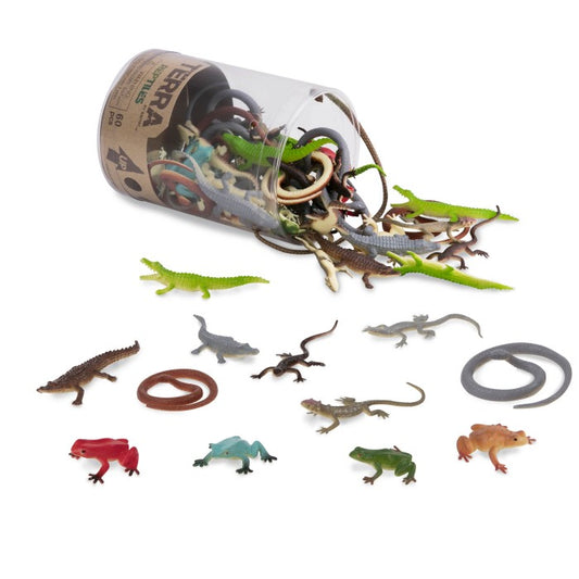 Terra Assorted Miniature Reptiles (60 pc)