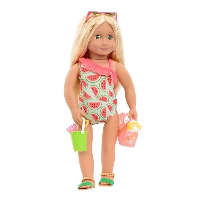 Our Generation Watermelon Print Swimsuit