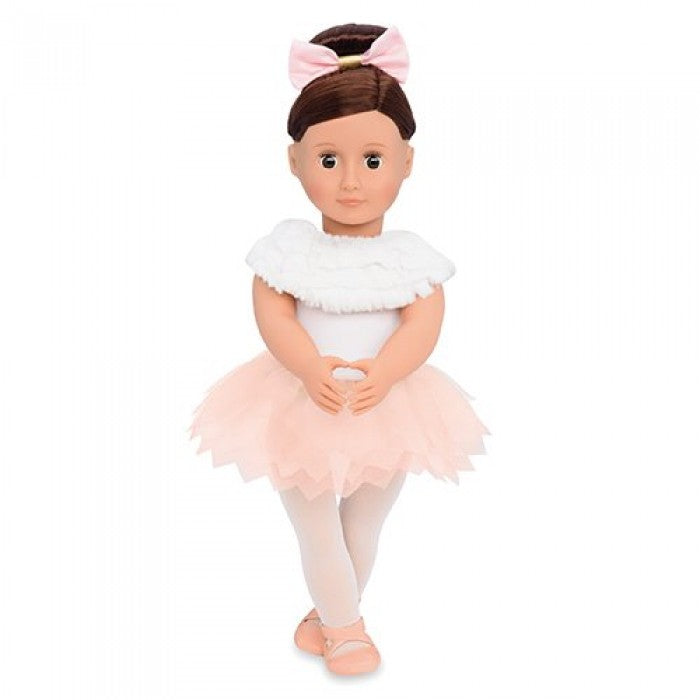 Our Generation Doll with Feathery Ballet Skirt Valencia