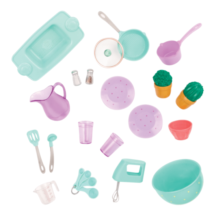Our Generation Gourmet Kitchen Set Purple