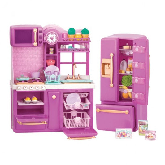 Our Generation Gourmet Kitchen Set Purple