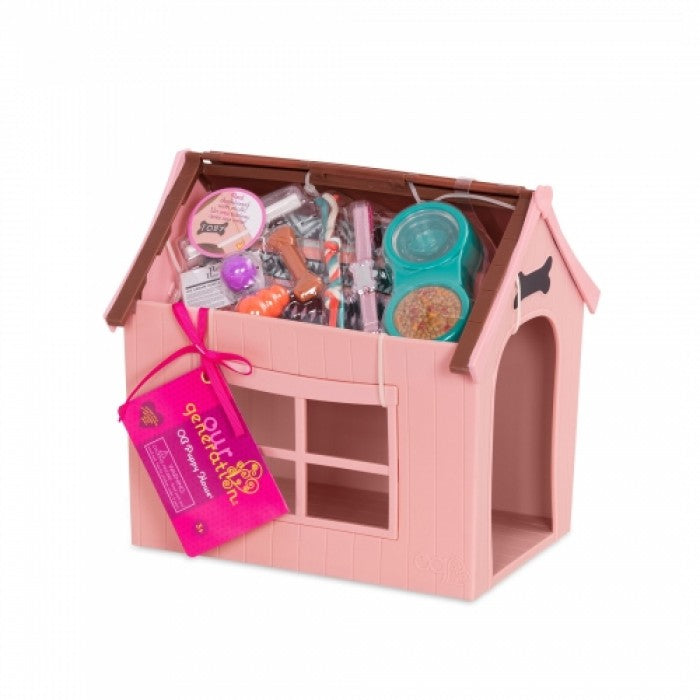 Our Generation Deluxe Dog House Set