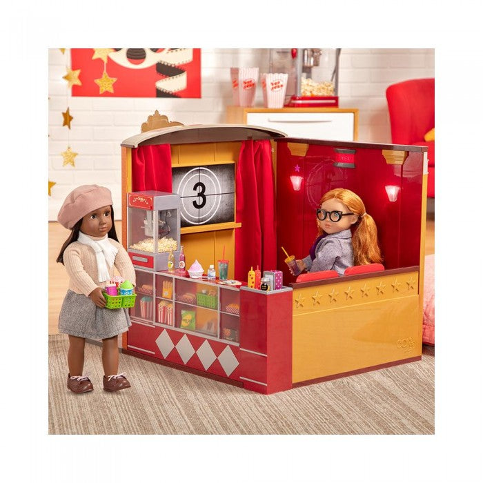 Our Generation OG Cinema Movie Theater Set