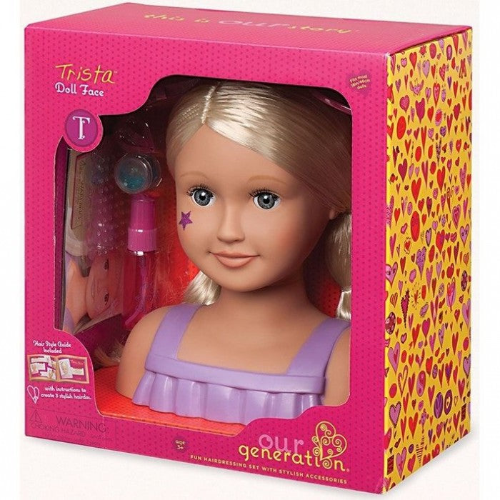 Our Generation Doll Bust Trista