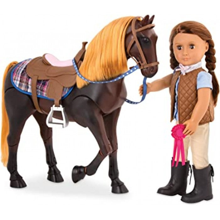 Our Generation Posable Thoroughbred Horse