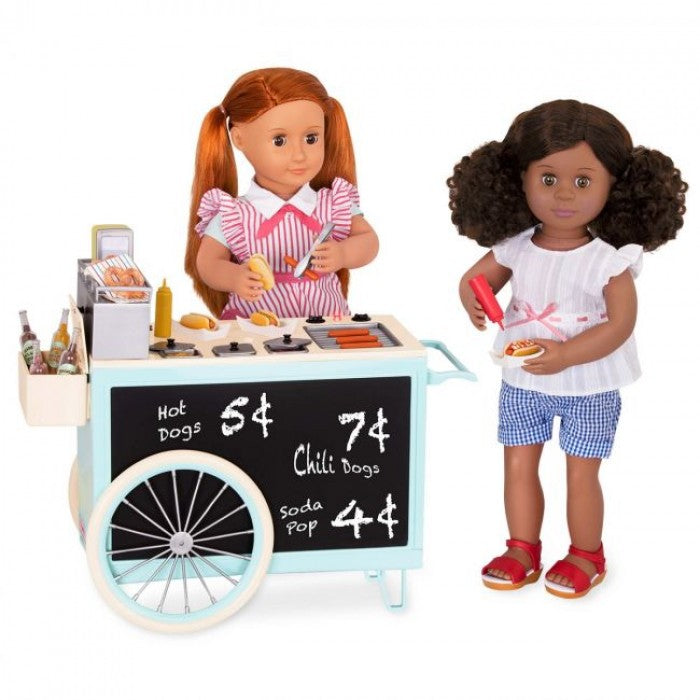 Our Generation Retro Hot Dog Cart
